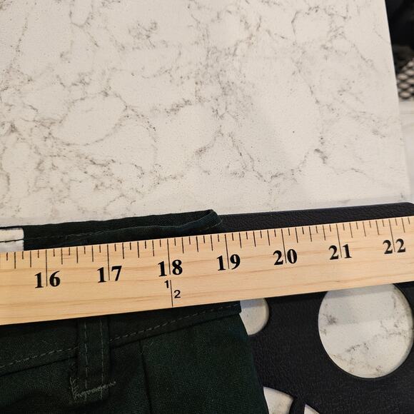 Vintage National Safety Apparel 34/38 Army Green Brush Utility Pants Pockets EUC - Picture 5 of 6